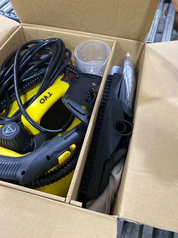 Photo 1 of TVD Steam Cleaner, Steamer for Cleaning with 26 Accessories, Steam Cleaner for Home with 5M Extra-Long Power Cord for Home Floor Cleaning, Tile Detailing, Grout, Upholstery.