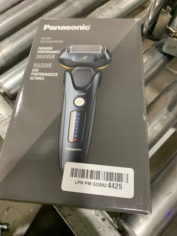 Photo 1 of Panasonic ARC5 Electric Razor for Men with Pop-Up Trimmer, Wet/Dry 5-Blade Shaver, Men's Electric Razors for Shaving Face with Intelligent Shave Sensor and 16D Pivoting Head, ES-LV67-K (Black)