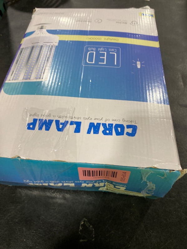 Photo 1 of XYCN 2 Pack 300W Corn LED Light Bulb Fanless,5000K Daylight(3000 Watt Equivalent) E26/E39 Large Mogul Base LED Cob Lamp 44,000LM for Outdoor Indoor Garage Warehouse Factory Workshop Street Backyard