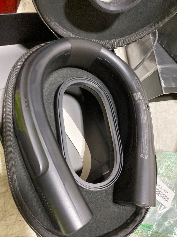 Photo 1 of TORRAS COOLiFY 2S Lite Neck Air Conditioner, Long Battery Life Cooling Neck Fan, Lightweight & Comfortable, Hands-Free Wearable AC for Commute, Work, Travel. Black