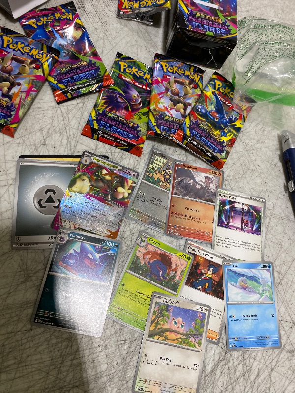 Photo 1 of Pokémon TCG: Mega Evolution—Phantasmal Flames Booster Bundle