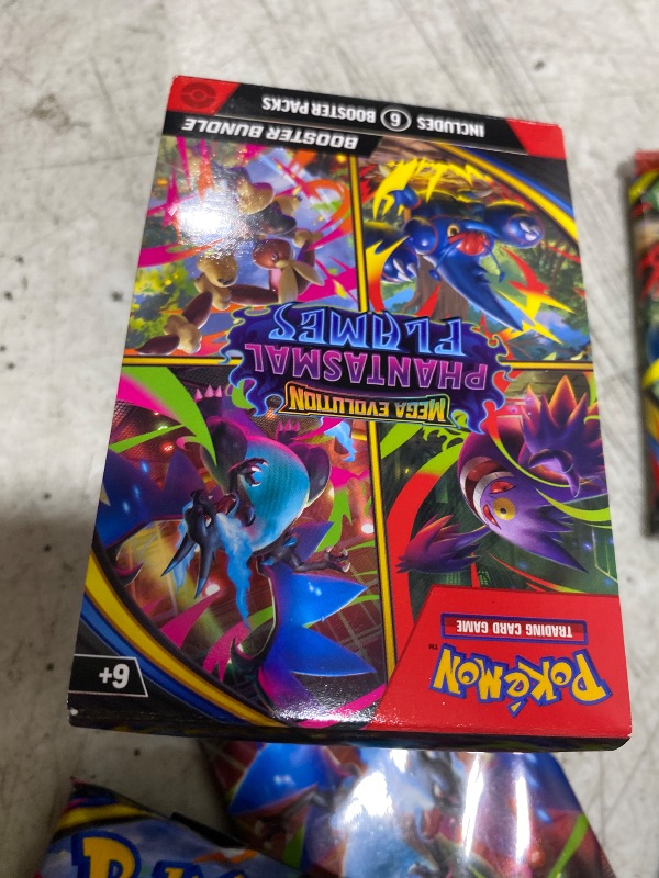 Photo 1 of Pokémon TCG: Mega Evolution—Phantasmal Flames Booster Bundle