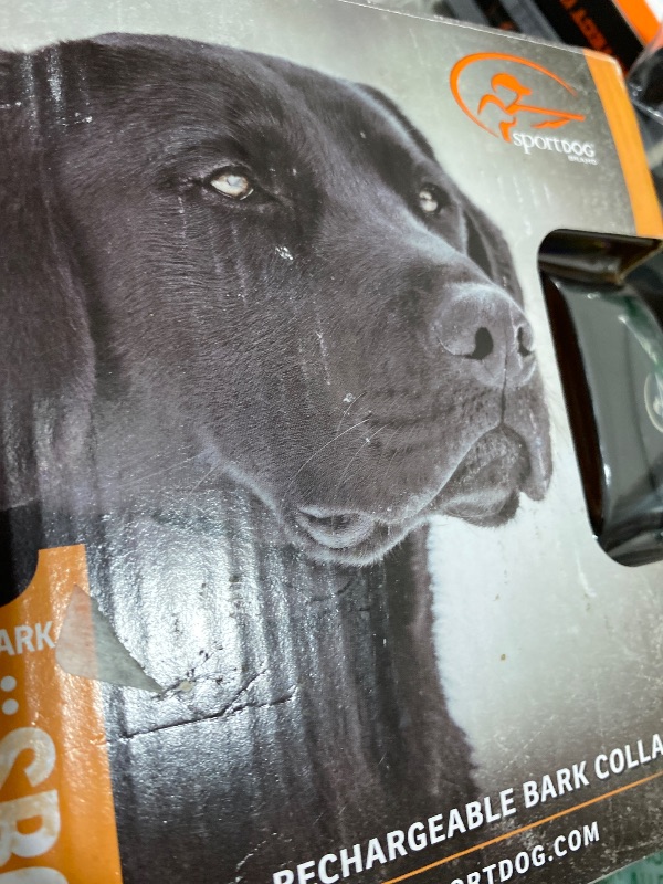 Photo 1 of SportDOG Brand NoBark 10 Collar, Dog Bark Collars, Rechargeable, Programmable Bark Collar, Silent Partner Technology, Two Modes of Operation, Waterproof Collar (Black)
