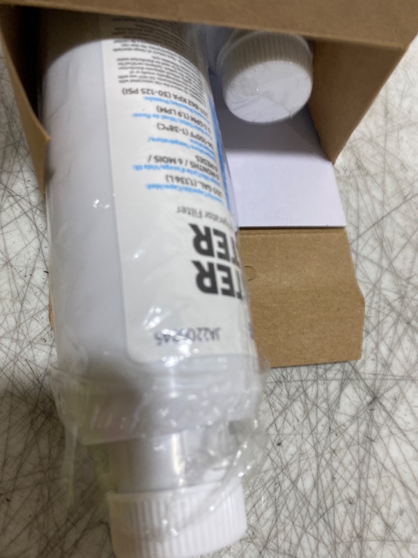 Photo 1 of Samsung HAF-CIN-2P/EXP Genuine Refrigerator Water Filter, Reduces 99% of Harmful Contaminants for Clean, Clear Drinking Water, 6-Month Life, Easy Install, Pack of 2