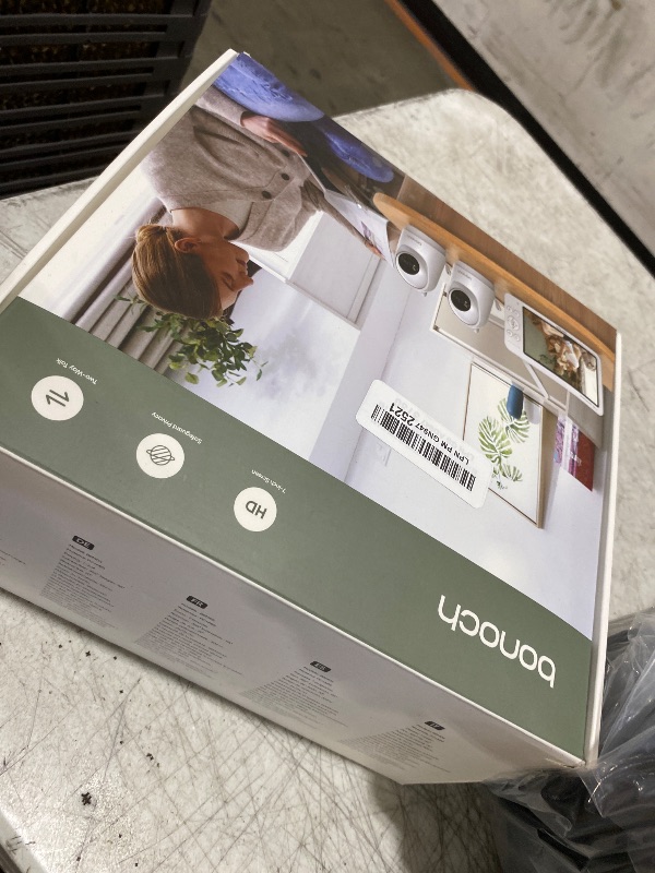 Photo 1 of bonoch 1080P Baby Monitor with 2 Cameras (V1.0), 7" MegaView Split Screen Baby Monitor No WiFi, Dual Video Monitor with Camera and Audio, 6000mAh, White Noise, PTZ, Night Vision, 2 Way Audio