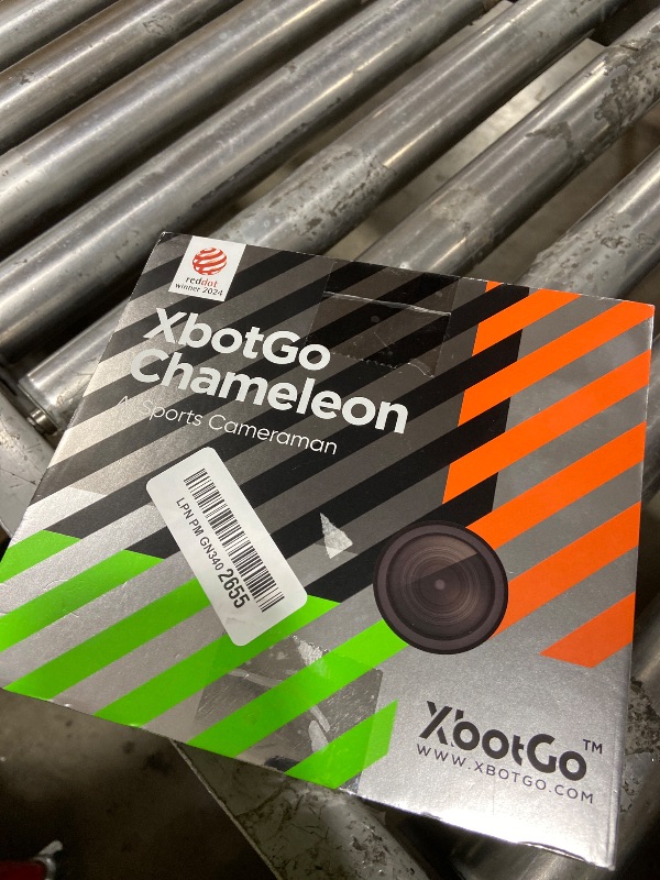 Photo 1 of XbotGo Chameleon AI Auto Sports Action Camera - 4K 60FPS Soccer Camera and Basketball Tracking Camera for Team Sports, Live Streaming, No Subscription, Works with iOS & Android (Lemon Green)