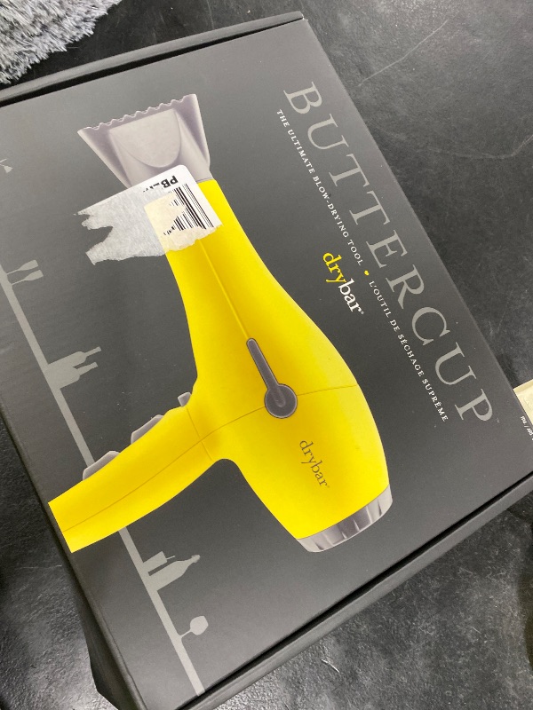 Photo 1 of Drybar Buttercup Blow Dryer, Faster Drying, More Shine, Less Frizz, Ultra Powerful yet Lightweight Professional Hair Dryer