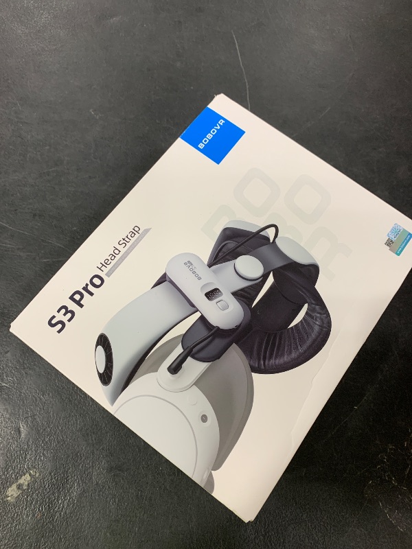 Photo 1 of BOBOVR S3 Pro Battery Strap Accessories,Head Air Cooling System and 10000mah Hot-swappable Battery Pack,Compatible with Meta Quest 3/Quest 3S