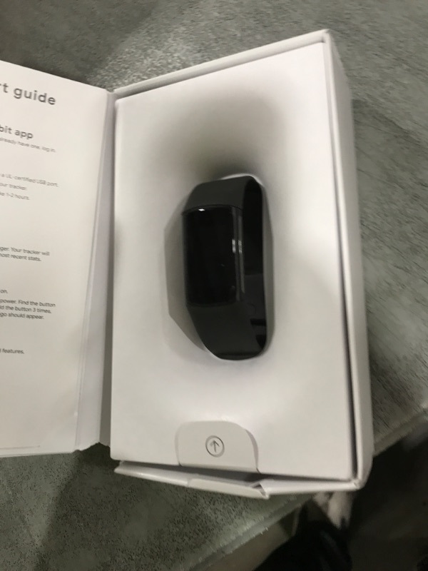 Photo 1 of Fitbit Charge 6 Fitness Tracker with Google apps, Heart Rate on Exercise Equipment, 6-Months Premium Membership Included, GPS, Health Tools and More, Obsidian/Black, One Size (S & L Bands Included)
