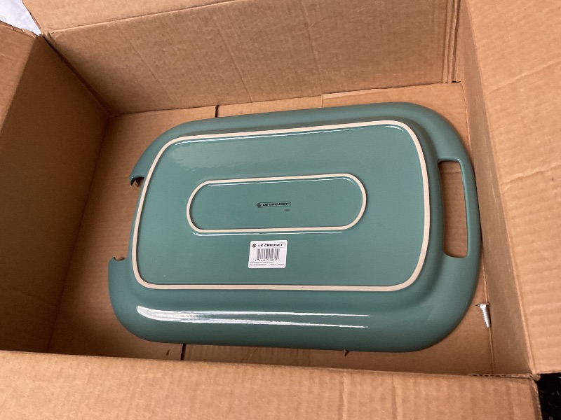 View 4 of Le Creuset Stoneware Serving Platter, 16.25", Artichaut