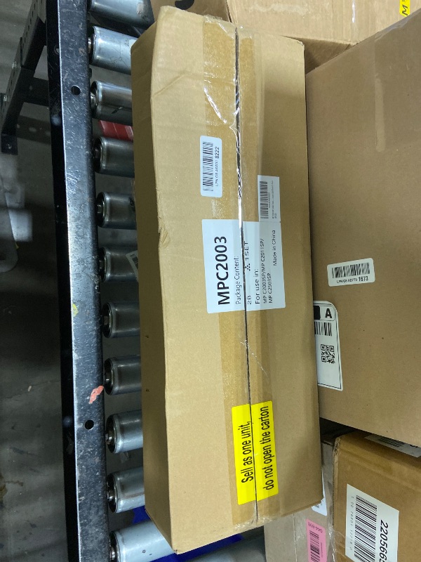 Photo 1 of RumbaRex MP C2003 MP C2503 Toner Cartridge 841918 Toner Replacement for Ricoh Aficio Lanier Savin MP C2003 C2503 C2004 C2504 Printer Ink Black 2-Pack