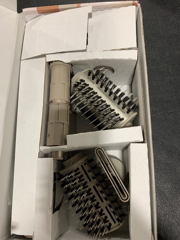 Photo 1 of Shark HD430REF (Refurbished) FlexStyle Air Styling & Drying System, Powerful Hair Dryer Brush & Multi-Styler with Auto-Wrap Curlers, Paddle Brush, Oval Brush, Concentrator Attachment, Stone (Renewed)
