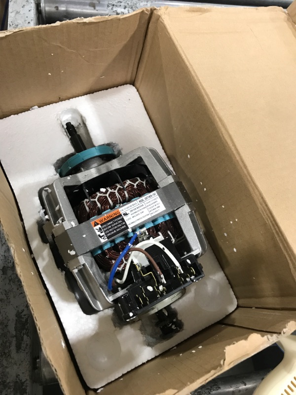 Photo 1 of Upgraded 131560100 Dryer Drum Drive Motor Compatible with Frigidaire Kenmore Gibson Westinghouse Electrolux Crosley Tappan Dryer, Replaces Dryer Motor AP2107144, 407697, 131560100, 131758500