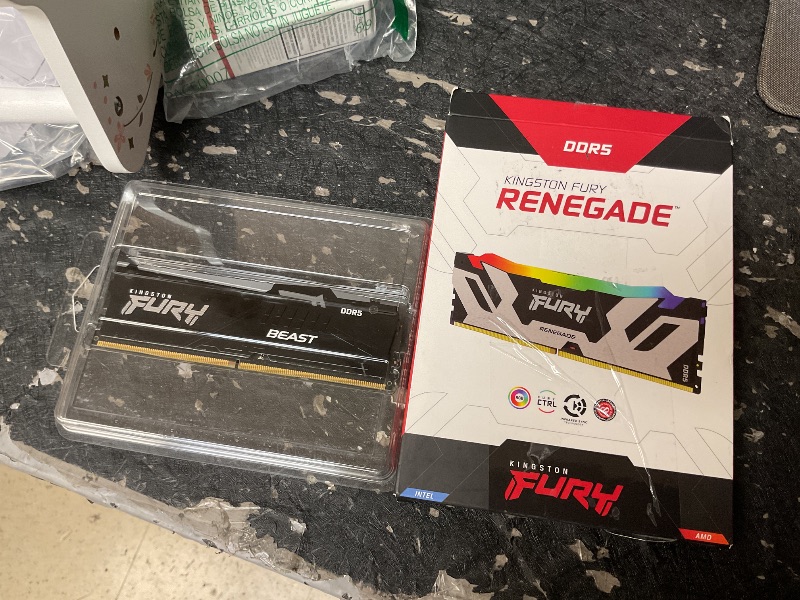 View 2 of Kingston FURY Beast 8GB 6000MT/s DDR5 CL36 Desktop Memory | AMD EXPO |Single Module | KF560C36BBE-8