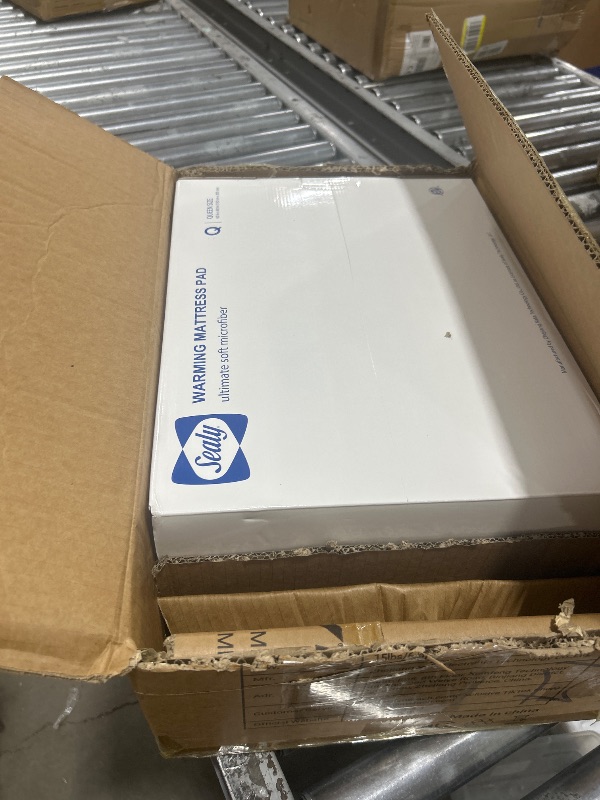 Photo 1 of Sealy Electric Mattress Pad Queen Size, 10 Heating Settings Heated Mattress Pad, Bed Warmer with Dual Controller & Auto Off 1-12 Hours, Fit Up to 17 Inch, Machine Washable, 60"x80"
