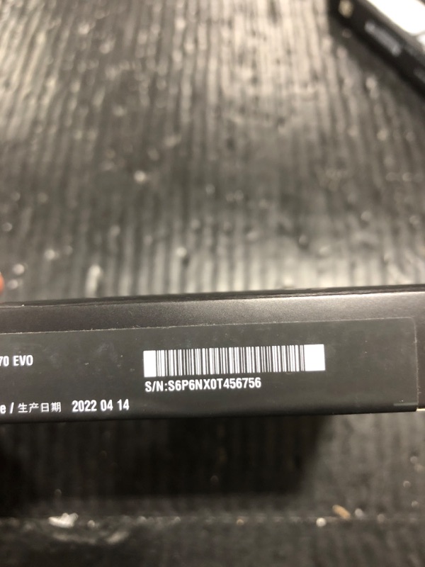 Photo 1 of Samsung 970 EVO Plus SSD 500GB - M.2 NVMe Interface Internal Solid State Drive with V-NAND Technology (MZ-V7S500B/AM)