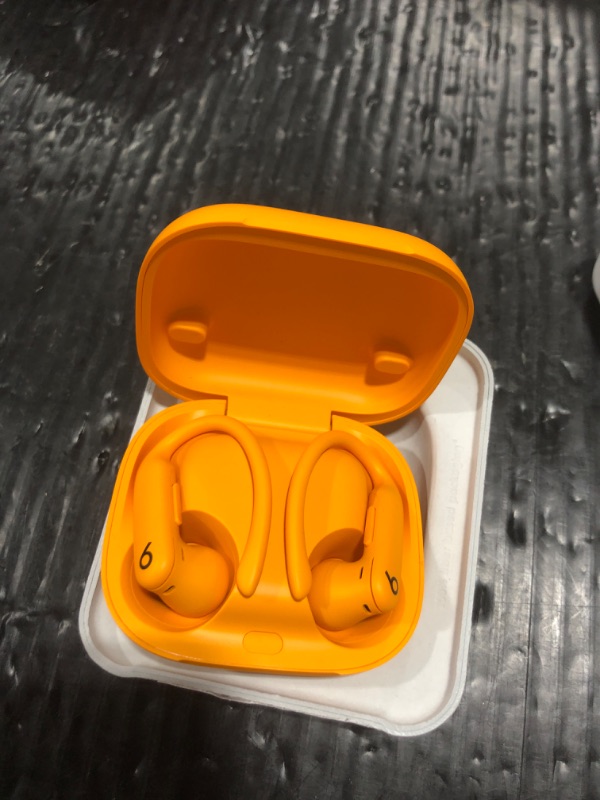 Photo 1 of Beats by Dr. Dre Powerbeats Pro 2 Wireless Noise-Canceling Earbuds (Electric Orange)