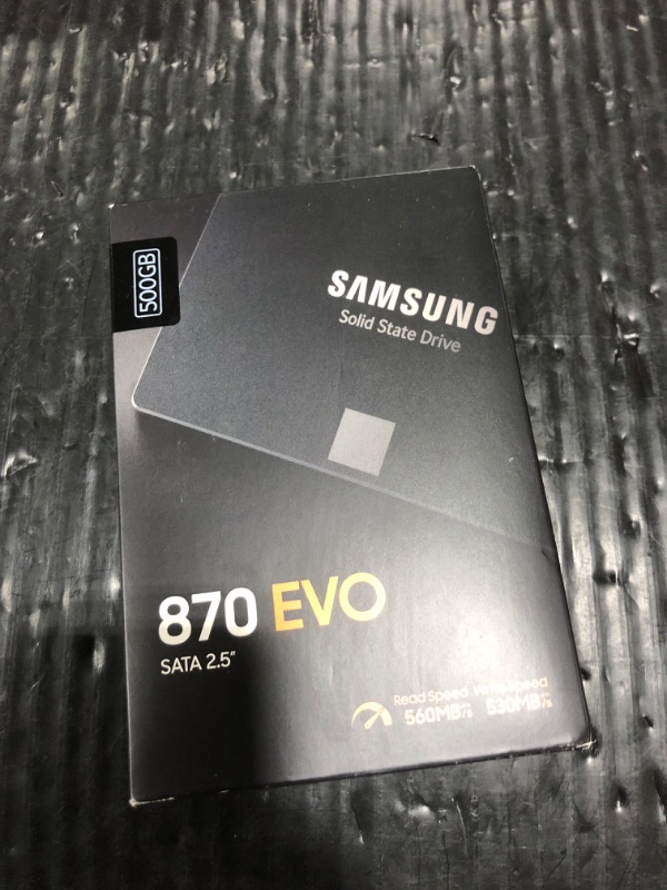 Photo 1 of Samsung 870 EVO Plus SSD 500GB - M.2 NVMe Interface Internal Solid State Drive with V-NAND Technology (MZ-V7S500B/AM)