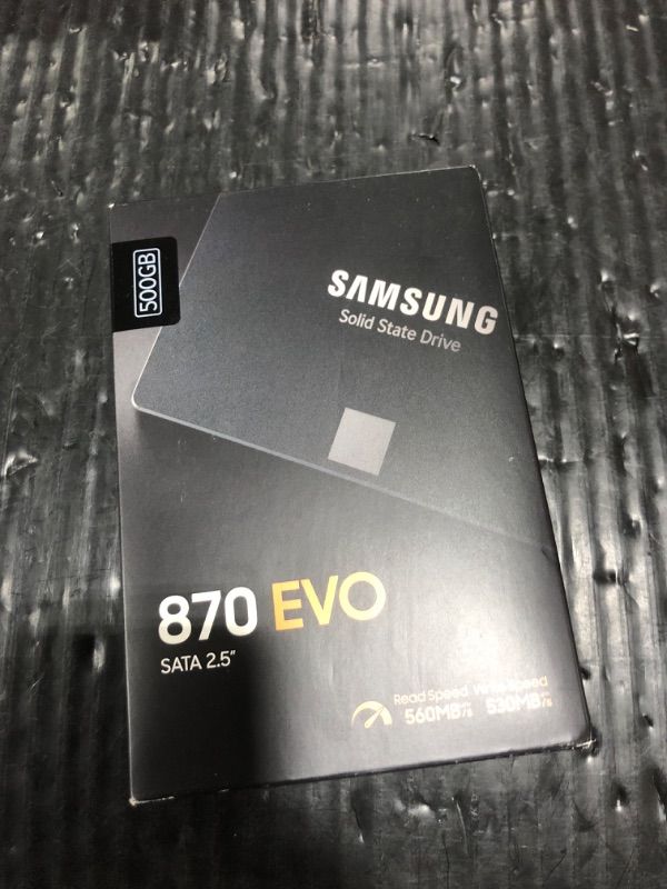 Photo 1 of Samsung 970 EVO Plus SSD 500GB - M.2 NVMe Interface Internal Solid State Drive with V-NAND Technology (MZ-V7S500B/AM)