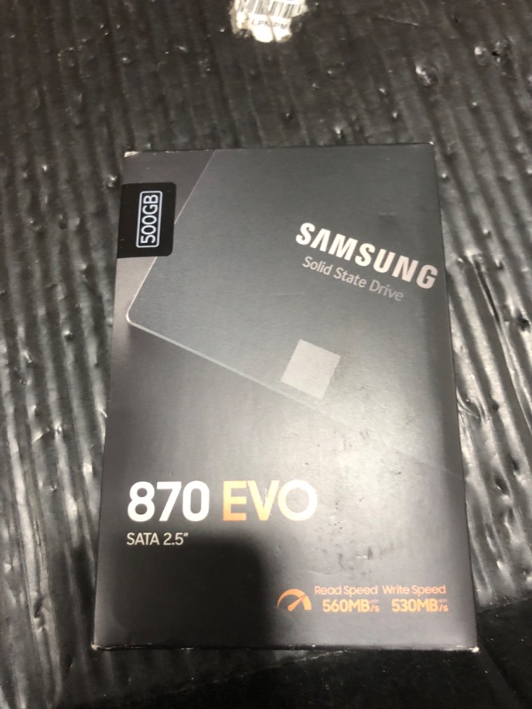 Photo 1 of Samsung 970 EVO Plus SSD 500GB - M.2 NVMe Interface Internal Solid State Drive with V-NAND Technology (MZ-V7S500B/AM)