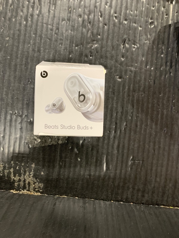 Photo 1 of Beats Studio Buds + | True Wireless Noise Cancelling Earbuds, Enhanced Apple & Android Compatibility, Built-in Microphone, Sweat Resistant Bluetooth Headphones, Spatial Audio - Transparent