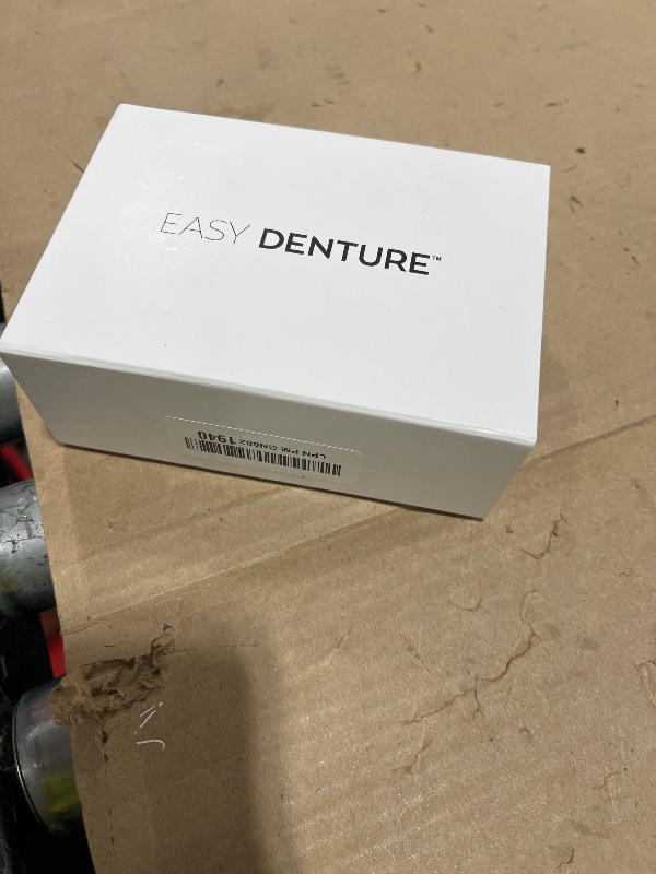 Photo 1 of Easy Denture: Boil-&-Bite Functional Denture, Self-fit at Home in Mins, Adjusts for Narrow or Wide Arches, Long-term or temporary Solution, Eat, Drink and Smile Confidently, Small/Medium Denture Set