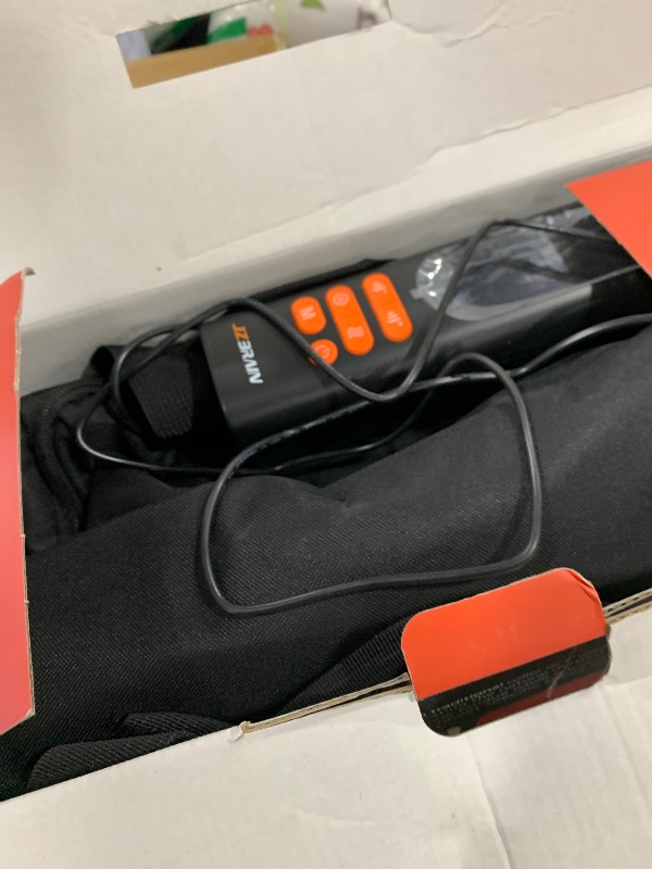 Photo 1 of JZBRAIN Air Compression Boots Leg Massager: Sequential Full-Leg Recovery with Heat, 6 Modes & 11 Intensities for Post?Workout Relieve & Daily Relaxation for Athletes, Fitness Users (Large)