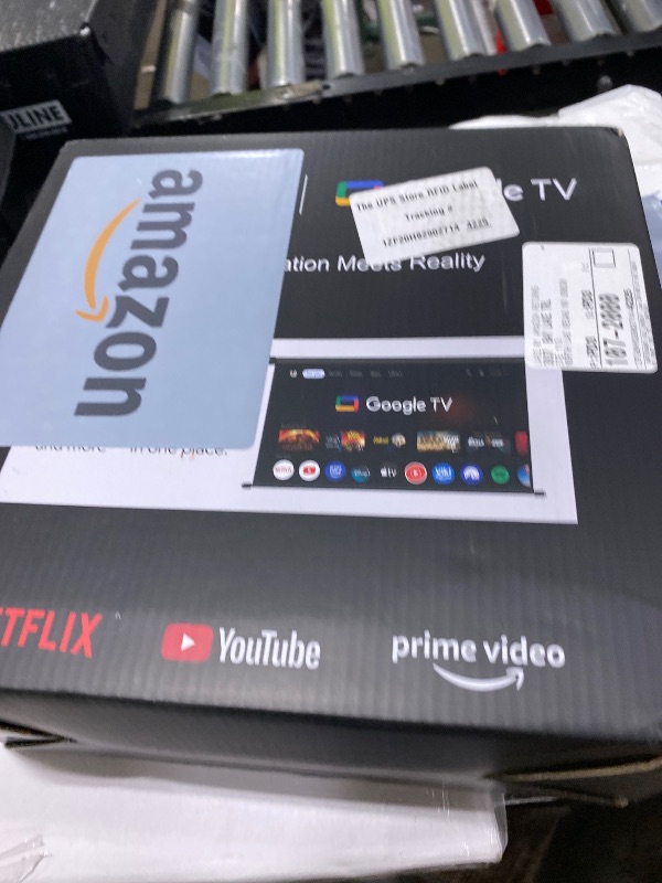 Photo 1 of HAPPRUN Native 1080P Projector, Bluetooth Home Theater Movie Projector with Built-in Speaker, Compatible with Smartphone, HDMI, Fire Stick, PS5, Indoor & Outdoor Use -With Google TV System