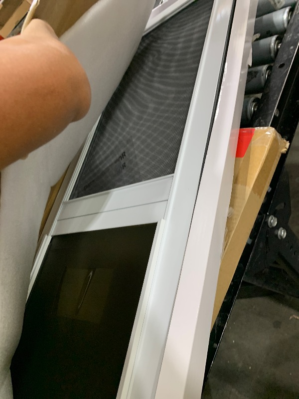 Photo 1 of FAMIGRO Dog Door for Sliding Glass Door Insert, Height Adjustable from 44" to 84"