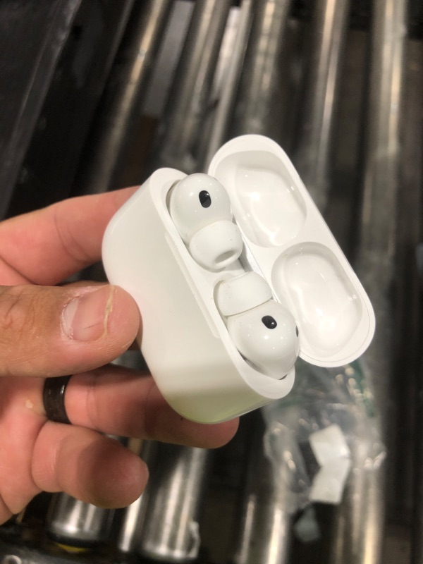 Photo 1 of Apple AirPods Pro 3 Wireless Earbuds, Active Noise Cancellation, Live Translation, Heart Rate Sensing, Hearing Aid Feature, Bluetooth Headphones, Spatial Audio, High-Fidelity Sound, USB-C Charging