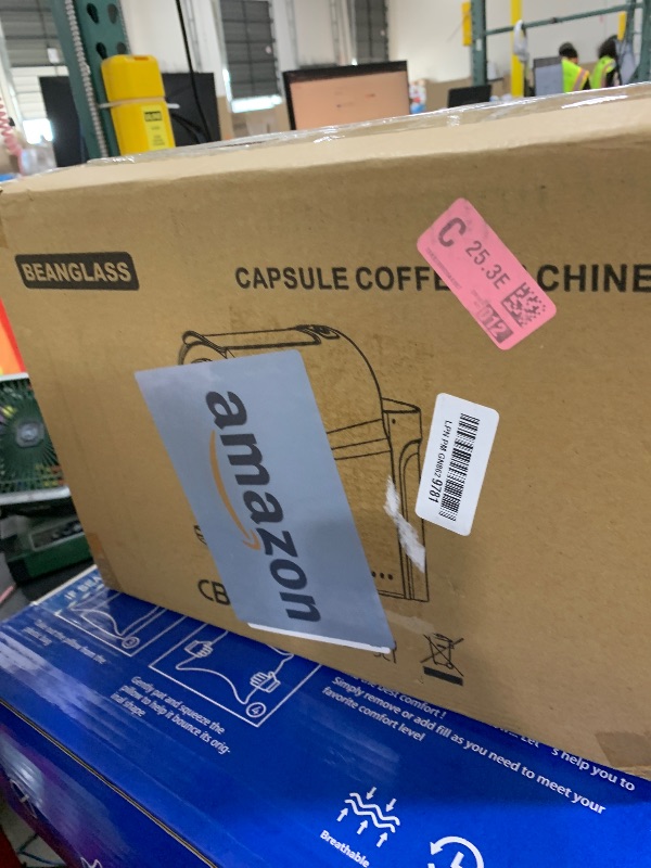 Photo 1 of beanglass Espresso Pod Machine for Home, Capsule Coffee Maker for NS Original Pods, 20 Bar High Pressure Pump, 22oz Removable Water Tank, Adjustable Cup Tray, 1350W