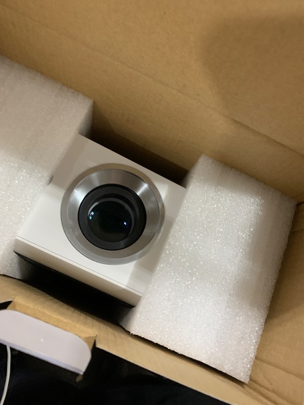 Photo 1 of HAPPRUN 1500 ANSI Lumens Outdoor Projector with Built-in Streaming Apps, 4K Decoding Resolution, Auto Focus, Dolby Audio, Smart Projector with WiFi 6 and Bluetooth 5.2, Indoor Home Theater