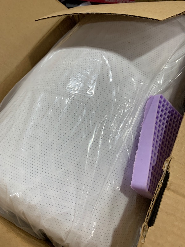 Photo 1 of Purple Pillow - GelFlex Grid, Cooling Ergonomic Support for Side, Back, Stomach Sleepers - Adjustable Boosters for Personalized Height, Firm Feeling, Standard Size - Ultra-Durable