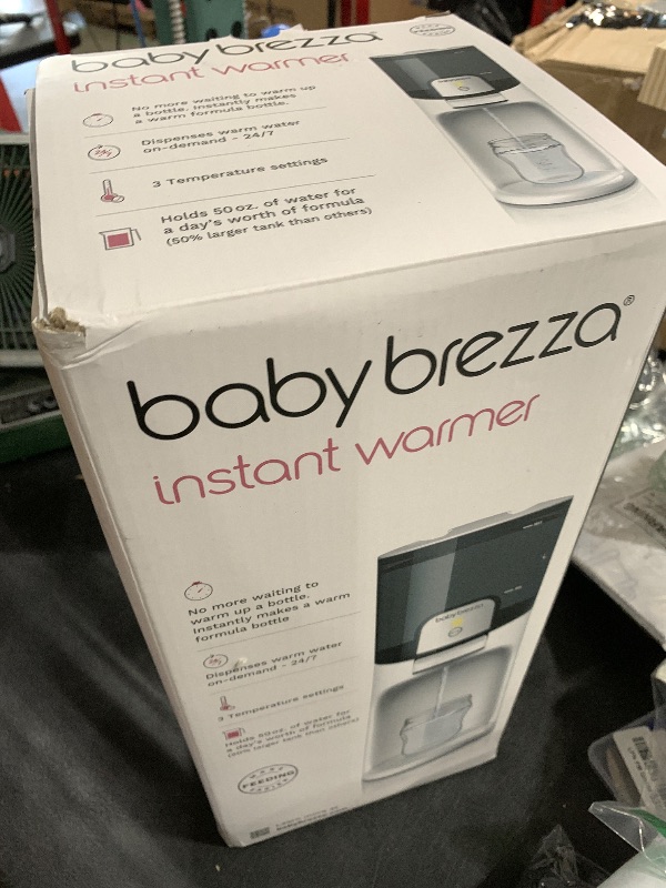 Photo 1 of Baby Brezza Instant Baby Bottle Maker with 3 Temperature Settings for Formula Warming, 50oz Tank Capacity, 24/7 Warm Water Dispenser, Electric Kettle Alternative