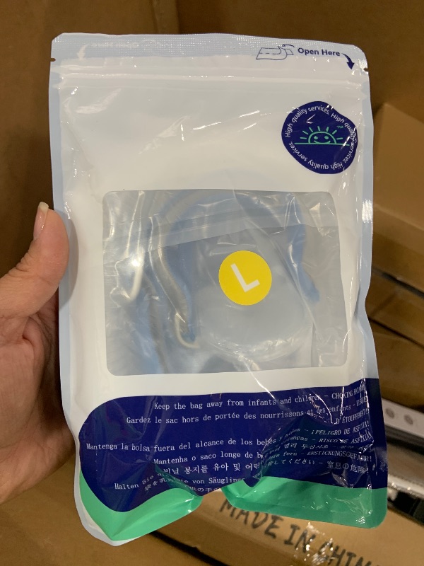 Photo 1 of Replacement P10 Frame System for ResMed Airfit P10, Replacement Nasal Pillow Mask Headgear Set - Includes P10 Nasal Pillow, Headgear, CPAP Frame System - Perfect Seal & Ultra Comfort Accessories (L)
