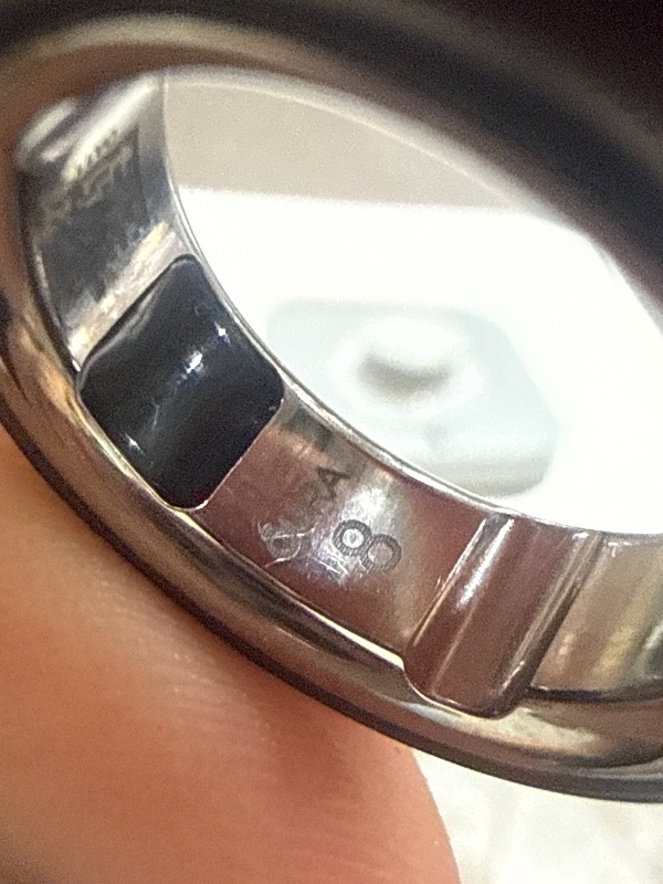 Photo 1 of Oura Ring 4 - Stealth - Size 8 - Sleep, Activity, Women’s Health, AI Advisor, Up to 8 Days of Battery Life, Size Before You Buy, Android & iOS Compatible
