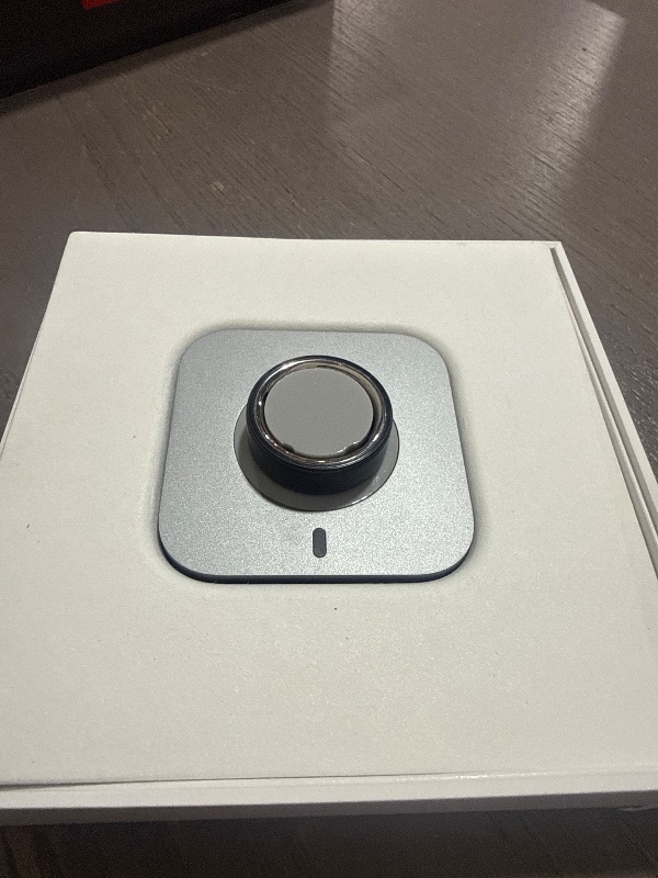 Photo 1 of Oura Ring 4 - Stealth - Size 8 - Sleep, Activity, Women’s Health, AI Advisor, Up to 8 Days of Battery Life, Size Before You Buy, Android & iOS Compatible