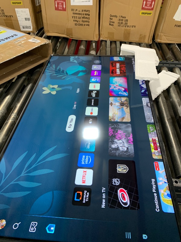 Photo 1 of SAMSUNG 40-Inch Class Full HD F6000 Smart TV (2025 Model) HDR, Object Tracking Sound Lite, Knox Security, One UI Tizen, Smart TV