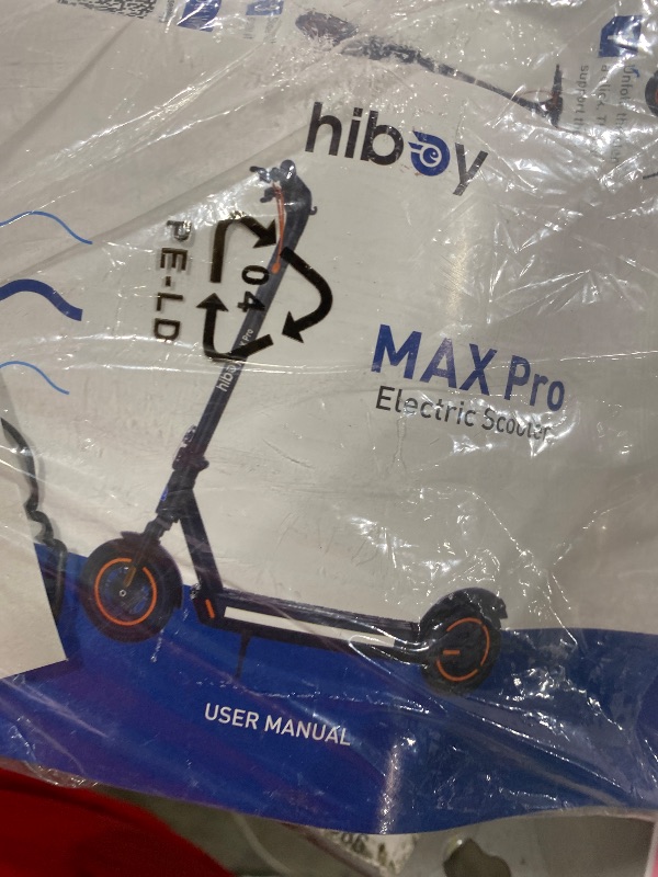 Photo 1 of hiboy electric scooter