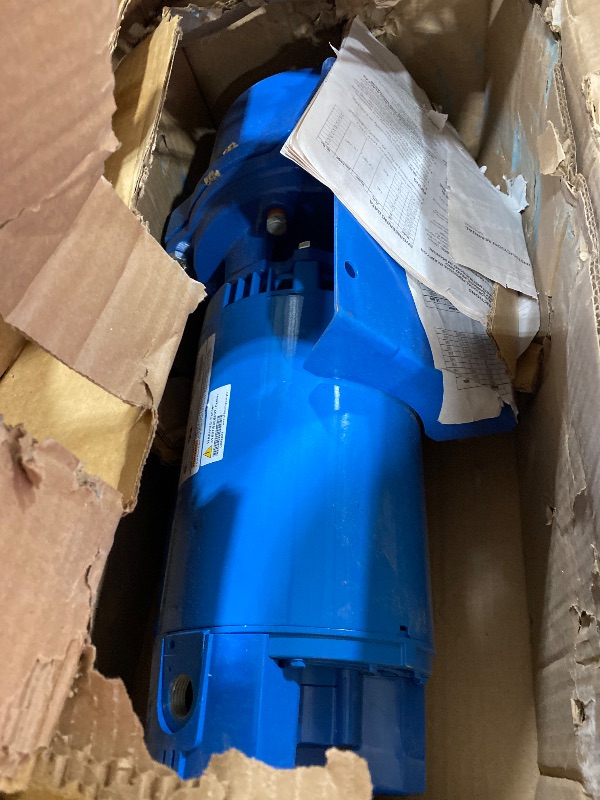 Photo 1 of GOULDS Pumps GT15 IRRI-Gator Self-Priming Single Phase Centrifugal Pump, 1.5 hp, Blue