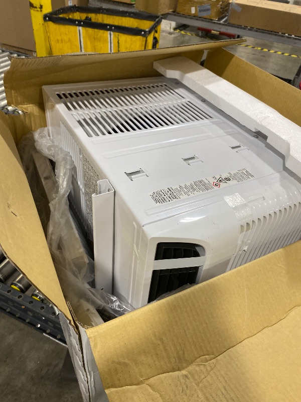 Photo 1 of Frigidaire 12,000 BTU Window Air Conditioner with Remote Control, Cools Up to 550 Sq. Ft., Quiet Operation, Eco Mode, 3 Fan Speeds, Auto Restart, White