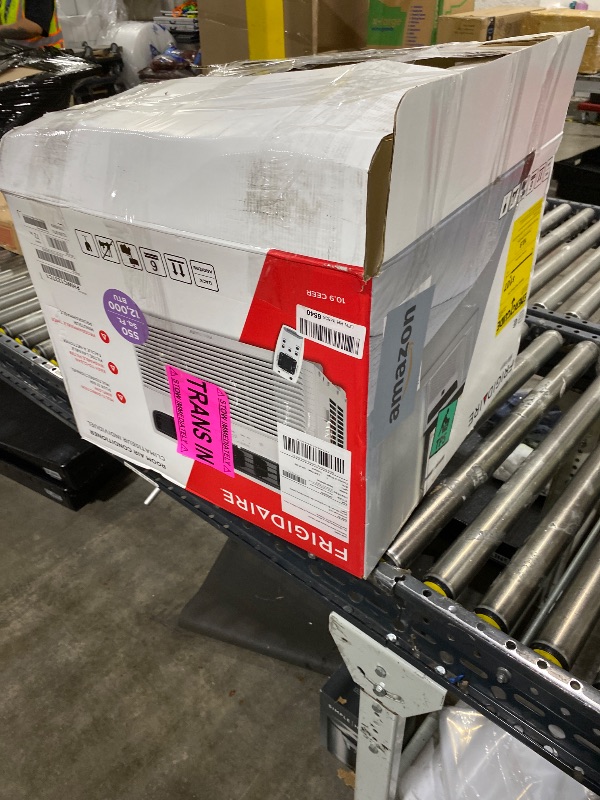 Photo 1 of Frigidaire 12,000 BTU Window Air Conditioner with Remote Control, Cools Up to 550 Sq. Ft., Quiet Operation, Eco Mode, 3 Fan Speeds, Auto Restart, White