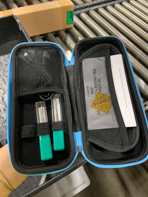 Photo 1 of FNIRSI HS-03 Cordless Soldering Iron Kit, 2600mAh Battery Portable Soldering Iron, 212-842°F, 3s Fast Heating, 5-Level Temp, 0.96" IPS Display Soldering Iron for Electronics Repair, DIY, PCB