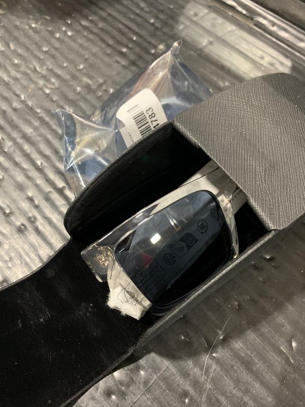 Photo 1 of Prada 0PR 19WS Sunglasses, Crystal Grey/Dark Grey, One Size