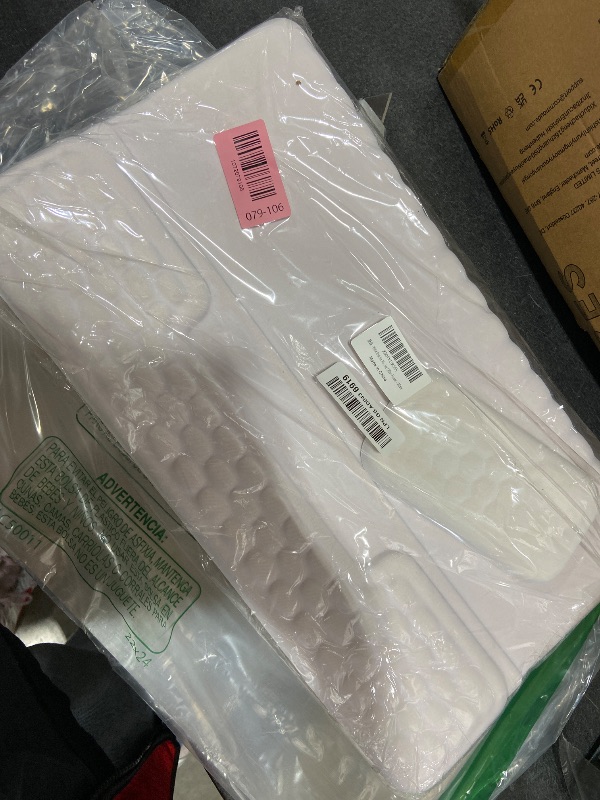 Photo 1 of Wrist Rest for Keyboard and Mouse, Cushioned Palm Rest, Computer Ergonomic Wrist Support Pad for Office Home - White