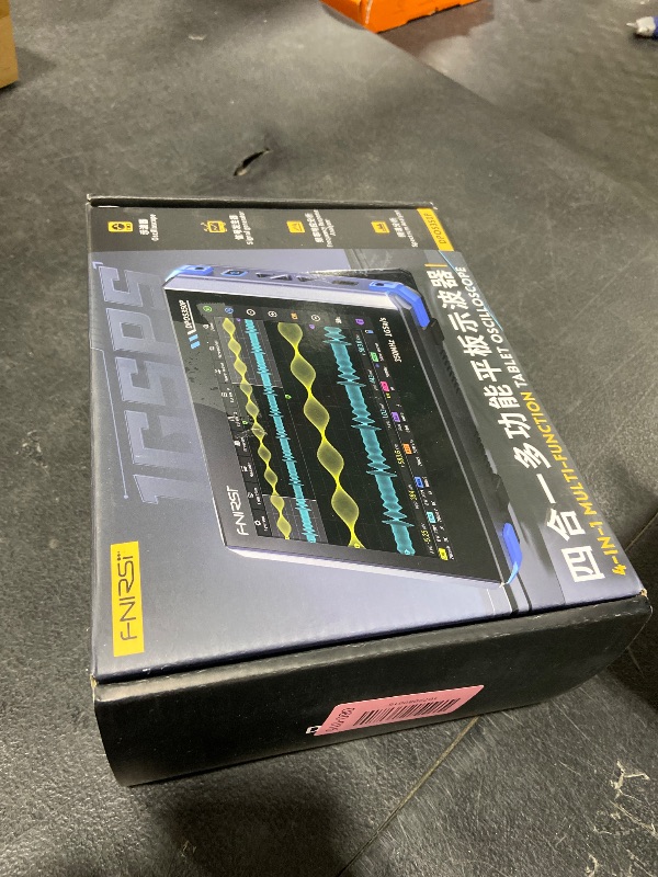 Photo 1 of FNIRSI DPOS350P 4-in-1 Tablet Oscilloscope 350MHz, Spectrum Analyzer 200KHz - 350MHz, Frequency Response Analyzer DDS Generator, 2CH Handheld Oscilloscope 1 GSa/s, 7" Touch Screen Digital Phosphor