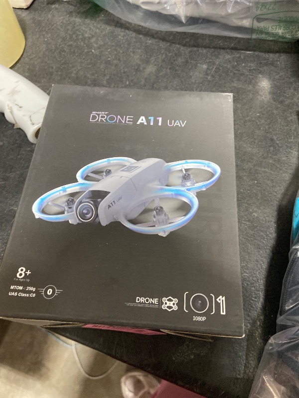 Photo 1 of Drone with Camera 1080HD? Features One Key Takeoff/Landing, Altitude Hold, Headless Mode, 3D Flips, Trajectory Flight?3 Speed Modes