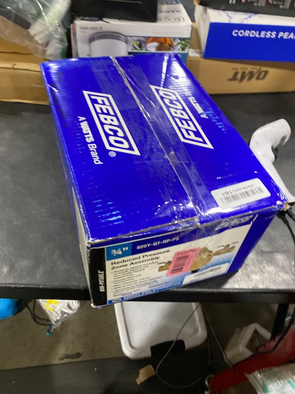Photo 1 of Febco 825Y RPZ Backflow Preventer 3/4 in. FPT | FE825Y-075