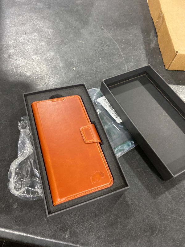 Photo 1 of BLACKBROOK for Samsung S26 Ultra Wallet Case, Full Grain Leather, Carter Detachable 2-in-1 Set, Designed for MagSafe and Wireless Charging, RFID 4 Card Slots, Premium Gift Box