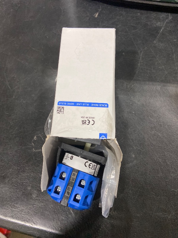 Photo 1 of Blue Sea Systems 9009 AC Rotary Switch - OFF + 2 Positions 120V AC 30A